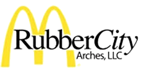 Rubber City Arches Logo